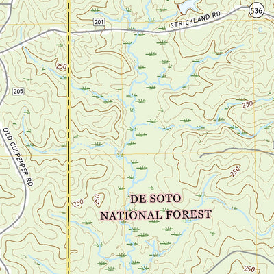 United States Geological Survey Strengthford, MS (2021, 24000-Scale) digital map