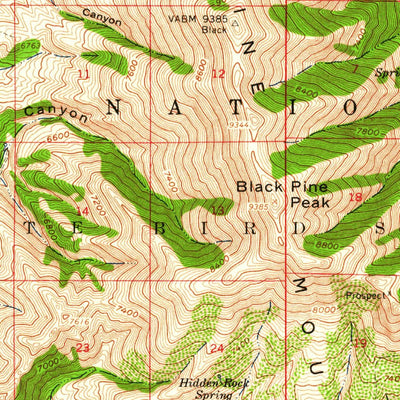 United States Geological Survey Strevell, ID (1959, 62500-Scale) digital map