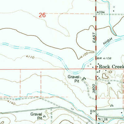 United States Geological Survey Stricker Butte, ID (1979, 24000-Scale) digital map