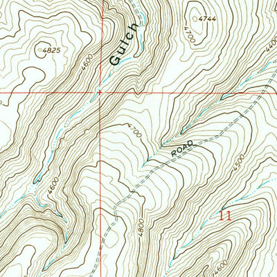 United States Geological Survey Stricker Butte, ID (1979, 24000-Scale) digital map