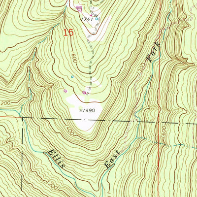 United States Geological Survey Strickler, AR (1970, 24000-Scale) digital map