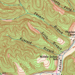 United States Geological Survey Stricklett, KY (1951, 24000-Scale) digital map