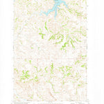 United States Geological Survey String Buttes, ND (1970, 24000-Scale) digital map