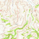 United States Geological Survey String Buttes, ND (1970, 24000-Scale) digital map