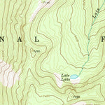 United States Geological Survey String Creek, MT (1965, 24000-Scale) digital map
