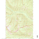 United States Geological Survey String Creek, MT (1994, 24000-Scale) digital map