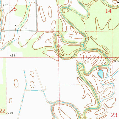 United States Geological Survey Stringtown, MS (1967, 24000-Scale) digital map