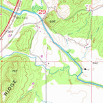 United States Geological Survey Stringtown, OK (1956, 24000-Scale) digital map
