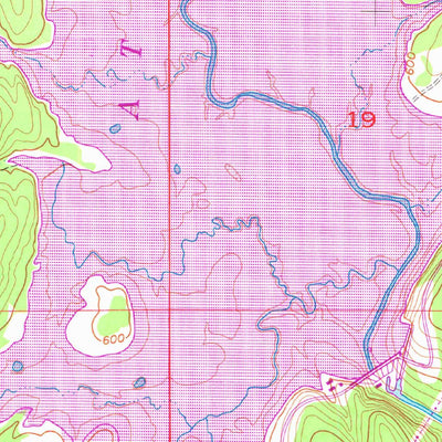 United States Geological Survey Stringtown, OK (1956, 24000-Scale) digital map