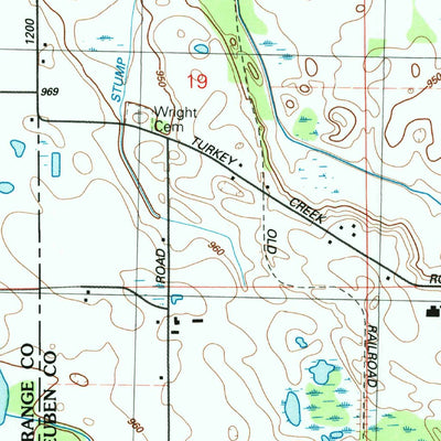 United States Geological Survey Stroh, IN (1993, 24000-Scale) digital map