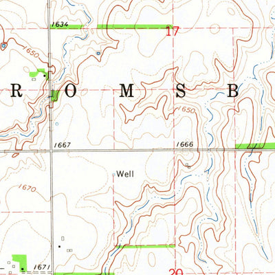 United States Geological Survey Stromsburg, NE (1965, 24000-Scale) digital map