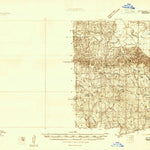 United States Geological Survey Strong, AR-LA (1933, 62500-Scale) digital map
