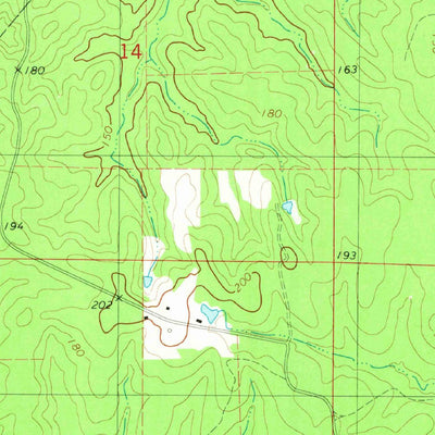 United States Geological Survey Strong, AR-LA (1981, 24000-Scale) digital map