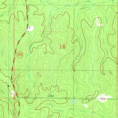 United States Geological Survey Strong, AR-LA (1981, 24000-Scale) digital map