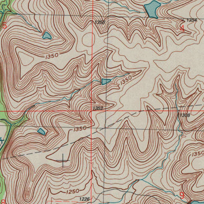 United States Geological Survey Strong City, KS (1989, 24000-Scale) digital map