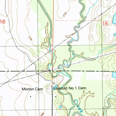 United States Geological Survey Strong, MS (1987, 24000-Scale) digital map