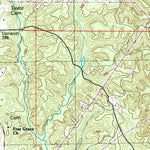 United States Geological Survey Strong, MS (1987, 24000-Scale) digital map