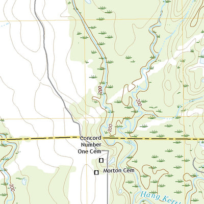 United States Geological Survey Strong, MS (2020, 24000-Scale) digital map