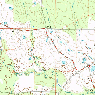 United States Geological Survey Stronghope, MS (1972, 24000-Scale) digital map