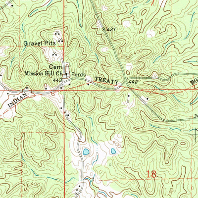 United States Geological Survey Stronghope, MS (1972, 24000-Scale) digital map