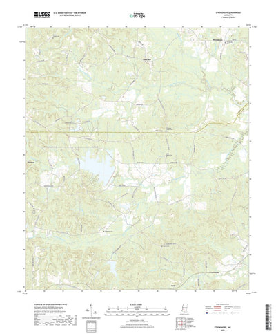 United States Geological Survey Stronghope, MS (2020, 24000-Scale) digital map