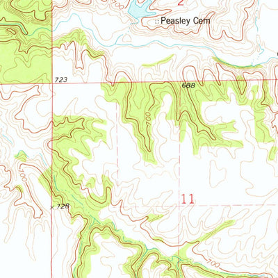 United States Geological Survey Stronghurst, IL (1974, 24000-Scale) digital map