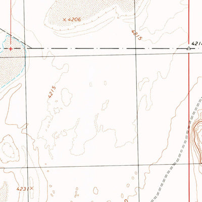 United States Geological Survey Strongs Knob, UT (1991, 24000-Scale) digital map