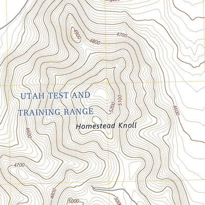 United States Geological Survey Strongs Knob, UT (2023, 24000-Scale) digital map