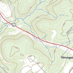 United States Geological Survey Strongstown, PA (2023, 24000-Scale) digital map