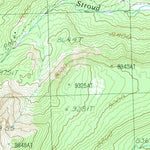 United States Geological Survey Stroud Creek, ID (1989, 24000-Scale) digital map