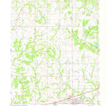 United States Geological Survey Stroud North, OK (1975, 24000-Scale) digital map