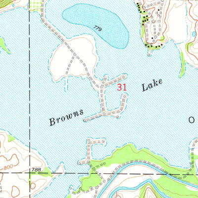 United States Geological Survey Stroud South, OK (1974, 24000-Scale) digital map