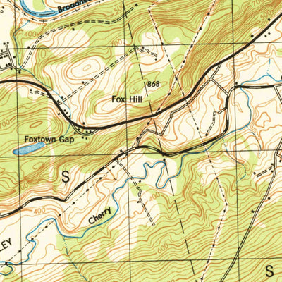 United States Geological Survey Stroudsburg, PA-NJ (1943, 31680-Scale) digital map