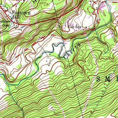 United States Geological Survey Stroudsburg, PA-NJ (1955, 24000-Scale) digital map