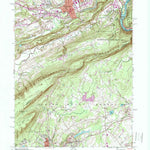 United States Geological Survey Stroudsburg, PA-NJ (1992, 24000-Scale) digital map