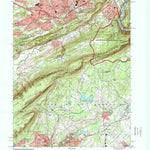 United States Geological Survey Stroudsburg, PA-NJ (1999, 24000-Scale) digital map