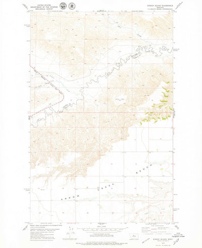 United States Geological Survey Strouf Island, MT (1978, 24000-Scale) digital map