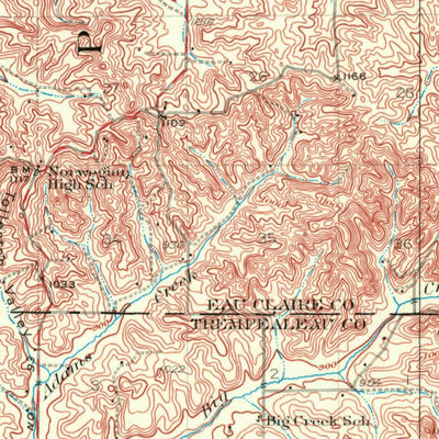 United States Geological Survey Strum, WI (1927, 62500-Scale) digital map
