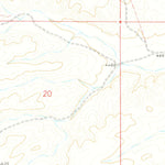 United States Geological Survey Strychnine Draw, NM (1978, 24000-Scale) digital map