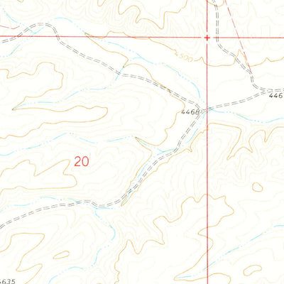 United States Geological Survey Strychnine Draw, NM (1978, 24000-Scale) digital map
