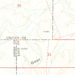 United States Geological Survey Strychnine Draw, NM (1978, 24000-Scale) digital map