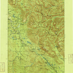 United States Geological Survey Stryker, MT (1916, 125000-Scale) digital map