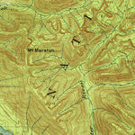 United States Geological Survey Stryker, MT (1916, 125000-Scale) digital map