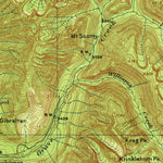United States Geological Survey Stryker, MT (1916, 125000-Scale) digital map