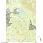 United States Geological Survey Stryker, MT (1997, 24000-Scale) digital map
