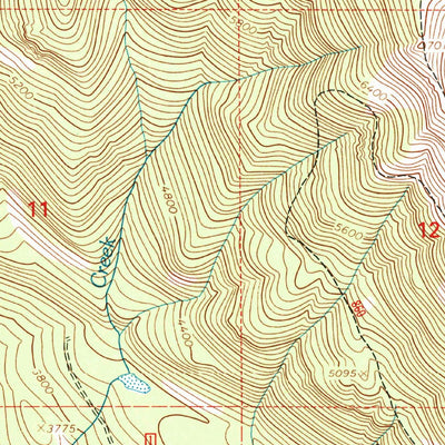 United States Geological Survey Stryker, MT (1997, 24000-Scale) digital map