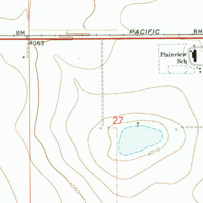 United States Geological Survey Stuart, CO (1968, 24000-Scale) digital map