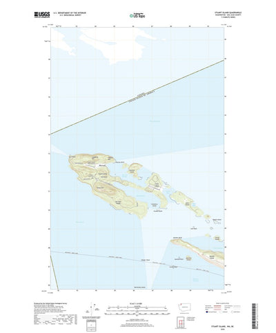 United States Geological Survey Stuart Island, WA (2020, 24000-Scale) digital map