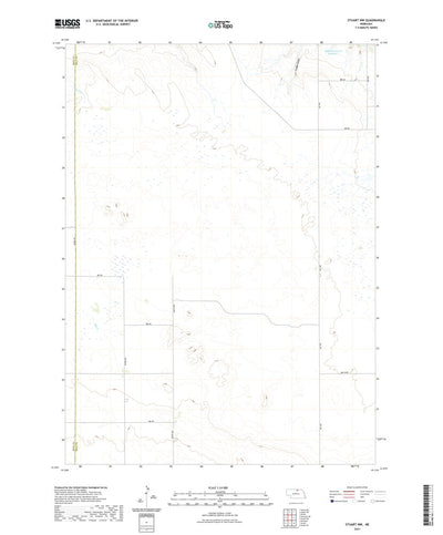 United States Geological Survey Stuart NW, NE (2021, 24000-Scale) digital map