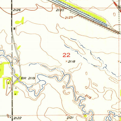 United States Geological Survey Stuart SE, NE (1954, 24000-Scale) digital map